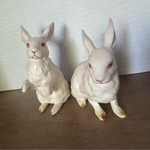Lefton Vintage Rabbit Decor